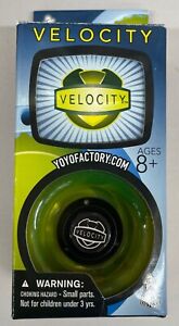 New Velocity Yellow/ Lime Green Yoyo Factory in the box