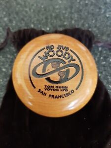 Tom Kuhn Custom Fine Wood  NO JIVE WOODY Yo-Yo San Francisco FISHERMANS WHARF