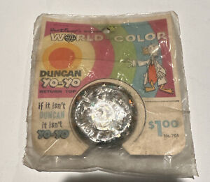 VINTAGE DUNCAN Walt Disney’s World Of Color Duck Return Top YO-YO  701 Glitter