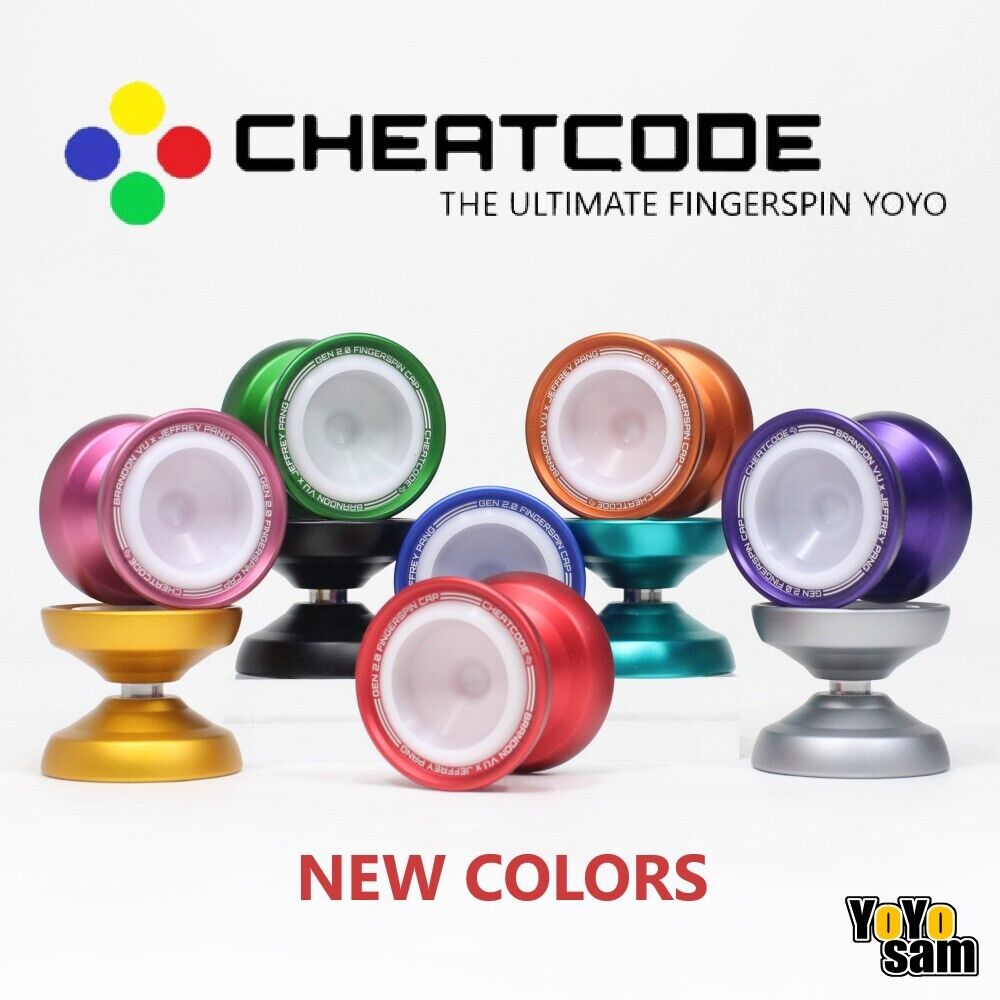 Brandon Vu x Jeffrey Pang CHEATCODE Yo-Yo - The Ultimate Fingerspin YoYo