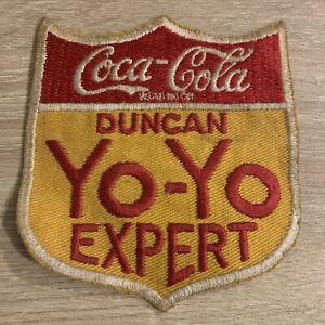 VINTAGE 1950`s Coca Cola Duncan YoYo Yo-Yo Yo Yo Patch Expert RARE