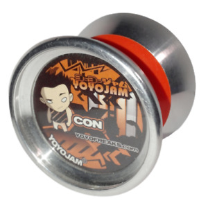 VINTAGE YOYO JAM EX-CON YOYOFREAKS EDITION  WITH ORANGE W /SILVER  RIMS - - VHTF