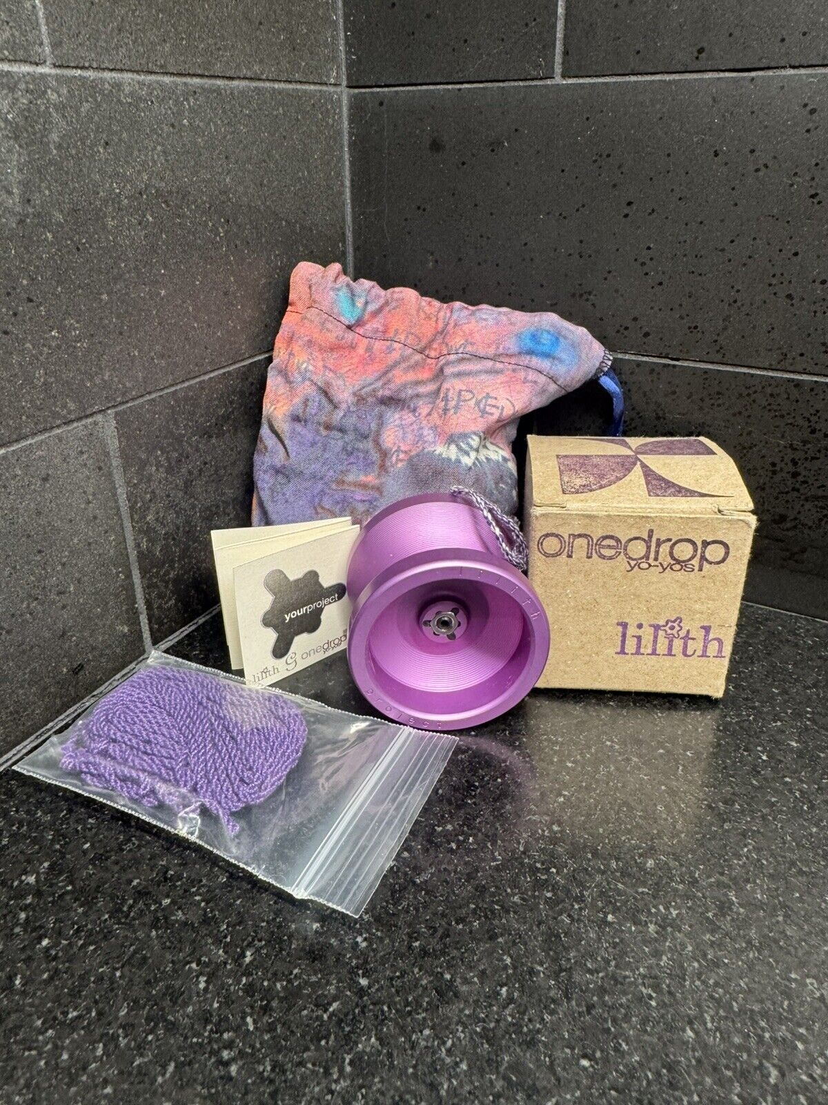 One Drop Project Lilith Yo-yo Rare Anodized Light Purple