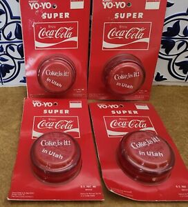 4/UTAH VINTAGE  Yo-Yo Super Genuine RUSSELL CocaCola NOS ORIGINAL RED Philippins