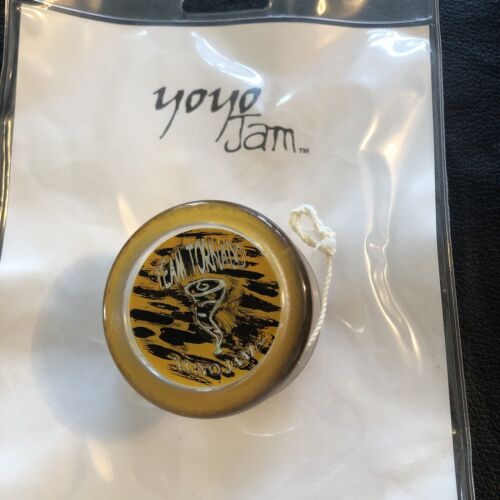 Yo-Yo Jam  Tornado Yellow And Blk New In Pkg