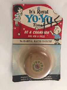 ROYAL OFFICIAL TOURNAMENT WOOD YO-YO  NEW