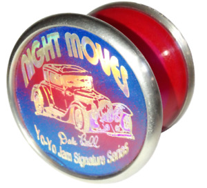 YoyoJam NIGHT MOVES 1 - DALE BELL SIGNATURE SERIES - BLUE/ PINK / SILVER GLITTER