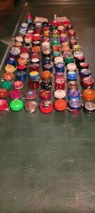 YO YO lot of 98 VTG DUNCAN RUSSELL OLYMPIC PROYO SAYCO HUMMINGBIRD YOMEGA w/TOPS