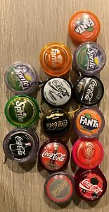 LOT OF 14 coca cola yo yo Master - Galaxy -Australian Edition NEW  PACK -genuine