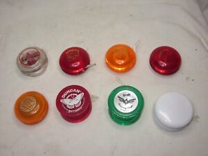 8 yoyo  yo yo lot vintage Duncan Imperial Butterfly Pulse Bam Soaring Eagle *