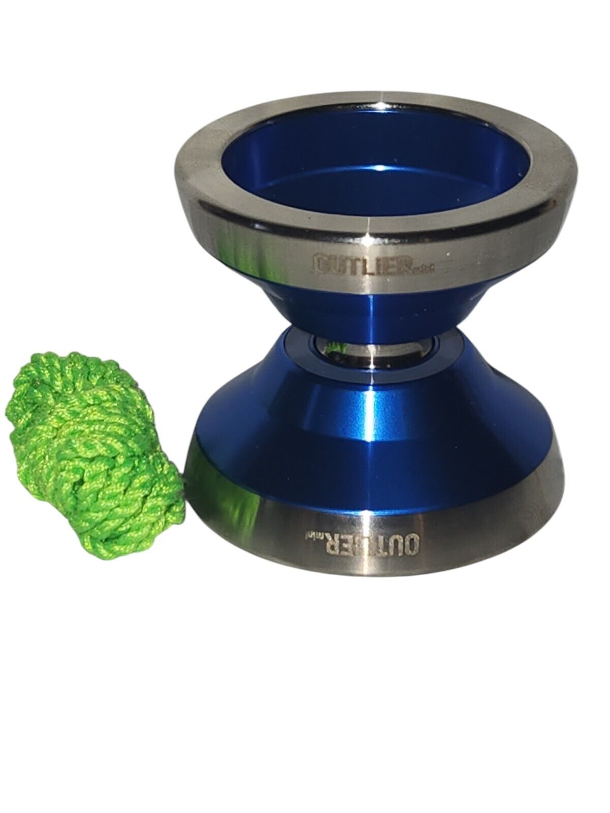 Offset Yoyos - OUTLIER MINI Professional Yoyo, Brandon Blue (B-Blast)