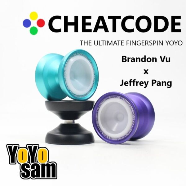 Brandon Vu x Jeffrey Pang CHEATCODE Yo-Yo - The Ultimate Fingerspin YoYo