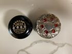 Vintage Gorham Sterling Silver 30 steel body YoYo Duncan jeweled wood yo-yo