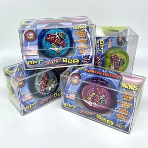 L??K - RARE ProYo Playmaxx X-Ray Bee ? Yo-yo ? yoyo -Complete set of 4 - NIB