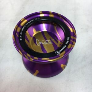 C3 YoYo Design Yo-Yo Berserker Purple and Gold Corll du Tolt Yellow String