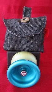 2006 RARE only 400 made Bapezilla butterfly aluminum yoyo Candy Blue/Grass Green