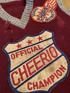 Cheerio Yo-Yo Patches on Original Sweater 9 Trick / Champion / Instructor