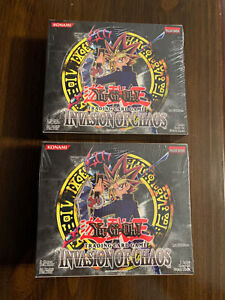 Yugioh Invasion Of Chaos Booster Box 1st Edition English (2 boxes)