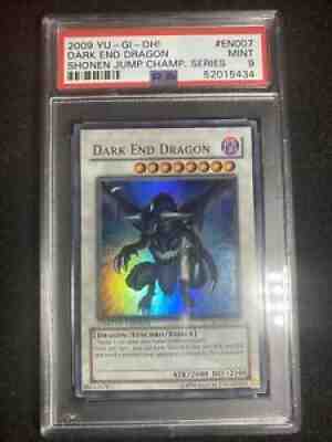 SJCS-EN007 Yugioh Dark End Dragon Prize Card PSA 9 With Original Case