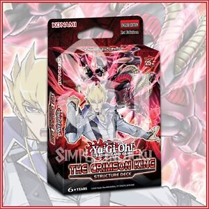 YuGiOh THE CRIMSON KING STRUCTURE DECK | FACTORY SEALED